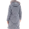 Splendid fashion γυναικείο μακρύ μπουφάν 48-101-016C DK GREY