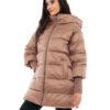 Biston fashion γυναικείο ντεμί πανωφόρι 48-101-022 CAMEL