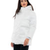Biston fashion γυναικείο ντεμί μπουφάν 48-101-030 WHITE