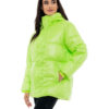 Biston fashion γυναικείο ντεμί μπουφάν 48-101-030 GREEN