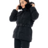 Splendid fashion γυναικείο κοντό μπουφάν 48-101-059 BLACK
