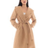 Biston fashion γυναικείο μακρύ παλτό 48-101-064 BEIGE