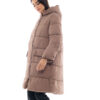 Splendid fashion γυναικείο μακρύ μπουφάν 48-101-081 DK BEIGE