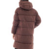 Splendid fashion γυναικείο μακρύ μπουφάν 48-101-081 COFFEE