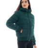 Splendid fashion γυναικείο κοντό μπουφάν 48-101-086 GREEN