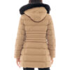 Splendid fashion γυναικείο μακρύ μπουφάν 48-101-090 DK BEIGE