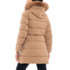 Biston fashion γυναικείο μακρύ μπουφάν 48-101-091 CAMEL