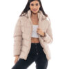 Splendid fashion γυναικείο ντεμί πανωφόρι 48-101-093C BEIGE