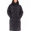 Biston fashion γυναικείο μακρύ μπουφάν 48-101-094 BLACK