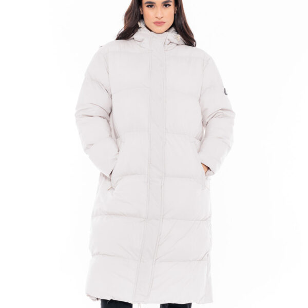 Biston fashion γυναικείο μακρύ μπουφάν 48-101-094 ICE