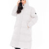 Biston fashion γυναικείο μακρύ μπουφάν 48-101-094 ICE