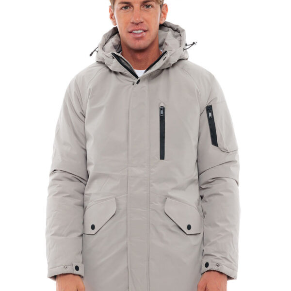 Biston fashion ανδρικό ντεμί μπουφάν 48-201-018C LT GREY