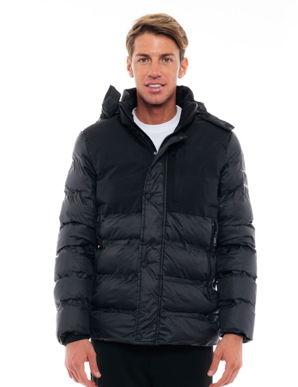 Biston fashion ανδρικό κοντό μπουφάν 48-201-024 BLACK