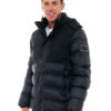 Biston fashion ανδρικό κοντό μπουφάν 48-201-024 BLACK