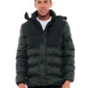 Biston fashion ανδρικό κοντό μπουφάν 48-201-024 DK GREEN