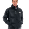Biston fashion ανδρικό κοντό μπουφάν με γιακά 48-201-027 BLACK