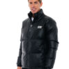 Biston fashion ανδρικό κοντό μπουφάν με γιακά 48-201-027 BLACK