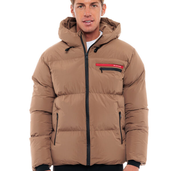 Biston fashion ανδρικό κοντό μπουφάν 48-201-055 CAMEL