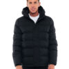 Splendid fashion ανδρικό κοντό μπουφάν 48-201-056 BLACK