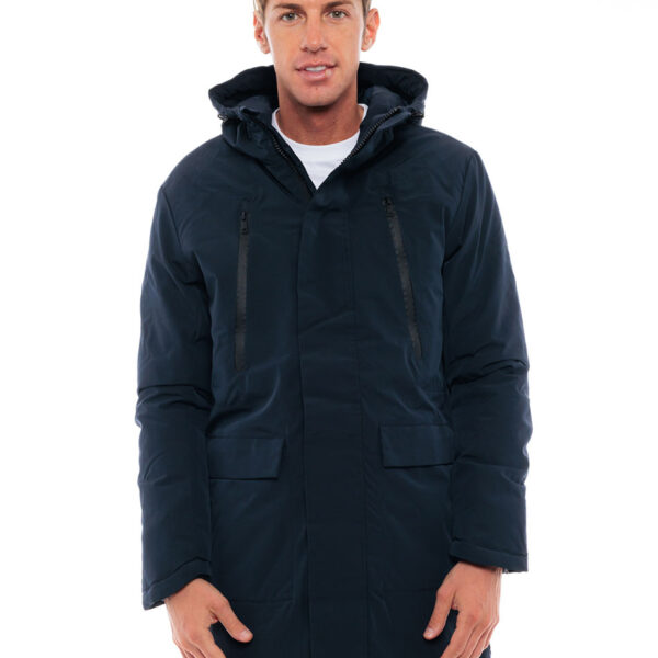 Splendid fashion ανδρικό μακρύ μπουφάν 48-201-057 NAVY