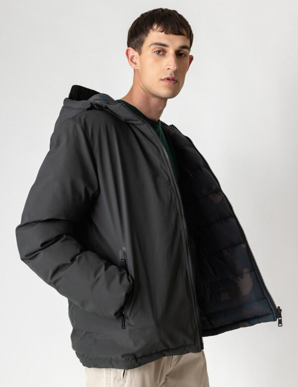 Splendid fashion ανδρικό κοντό μπουφάν διπλής όψεως 48-201-081 BLACK (Αντιγραφή)