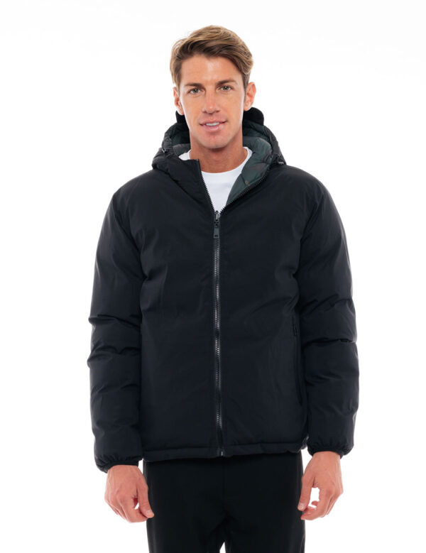 Splendid fashion ανδρικό κοντό μπουφάν διπλής όψεως 48-201-081 BLACK (Αντιγραφή)
