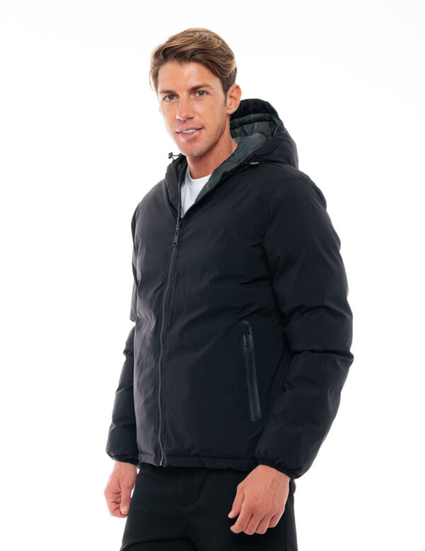Splendid fashion ανδρικό κοντό μπουφάν διπλής όψεως 48-201-081 BLACK (Αντιγραφή)
