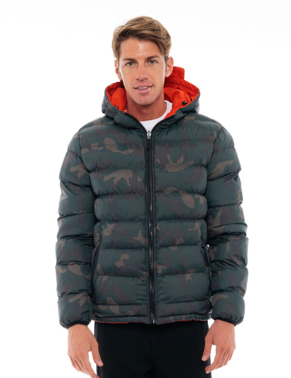 Splendid fashion ανδρικό κοντό μπουφάν διπλής όψεως 48-201-081 ORANGE (Αντιγραφή)