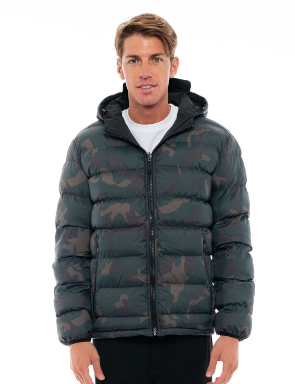 Splendid fashion ανδρικό κοντό μπουφάν διπλής όψεως 48-201-081 DK GREEN (Αντιγραφή)