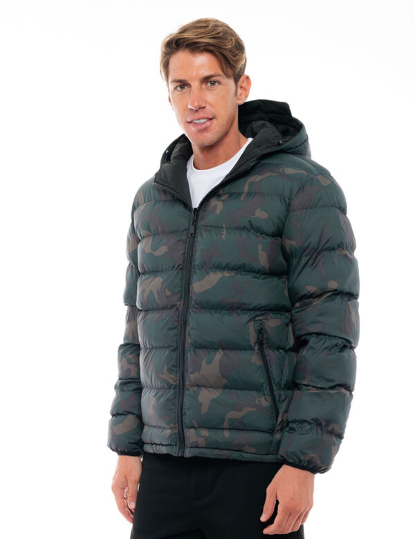 Splendid fashion ανδρικό κοντό μπουφάν διπλής όψεως 48-201-081 DK GREEN (Αντιγραφή)