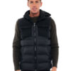 Biston fashion ανδρικό κοντό αμάνικο μπουφάν 48-202-002C BLACK