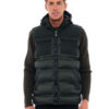 Biston fashion ανδρικό κοντό αμάνικο μπουφάν 48-202-002C DK GREEN