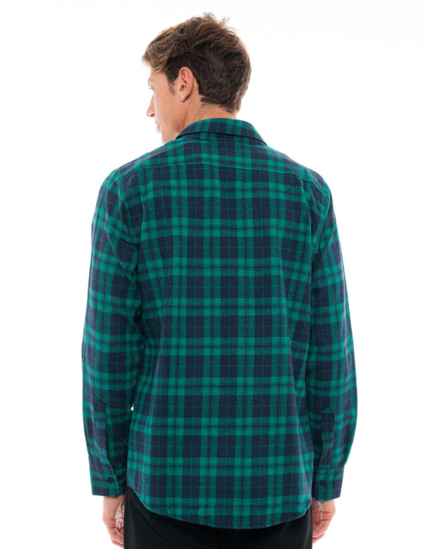 Biston fashion ανδρικό πουκάμισο 48-203-006 GREEN CHECK