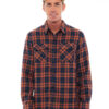 Biston fashion ανδρικό πουκάμισο 48-203-006 CAMEL CHECK