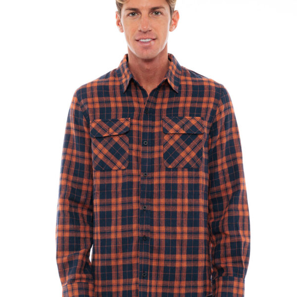 Biston fashion ανδρικό πουκάμισο 48-203-006 CAMEL CHECK