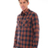 Biston fashion ανδρικό πουκάμισο 48-203-006 CAMEL CHECK