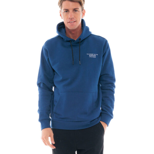 Splendid fashion ανδρική μπλούζα με ψηλό γιακά 48-206-052 INDIGO