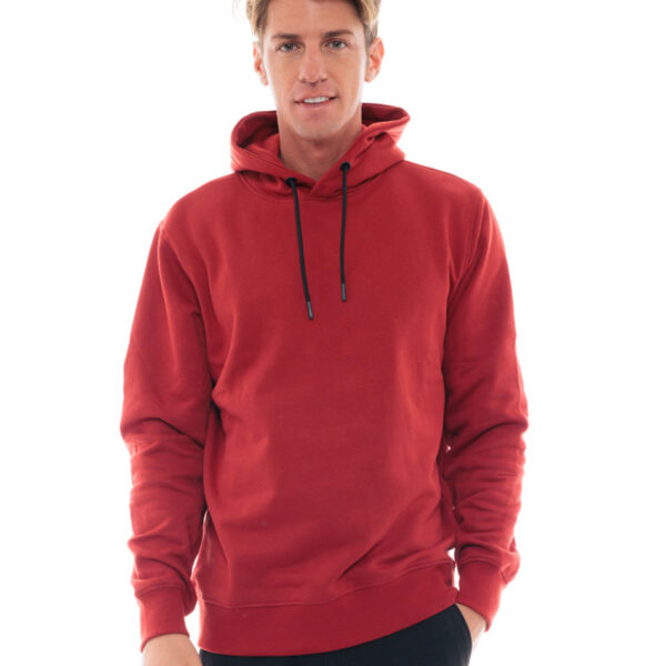 Splendid fashion ανδρική μπλούζα με ψηλό γιακά 48-206-053 RED