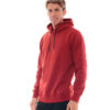 Splendid fashion ανδρική μπλούζα με ψηλό γιακά 48-206-053 RED