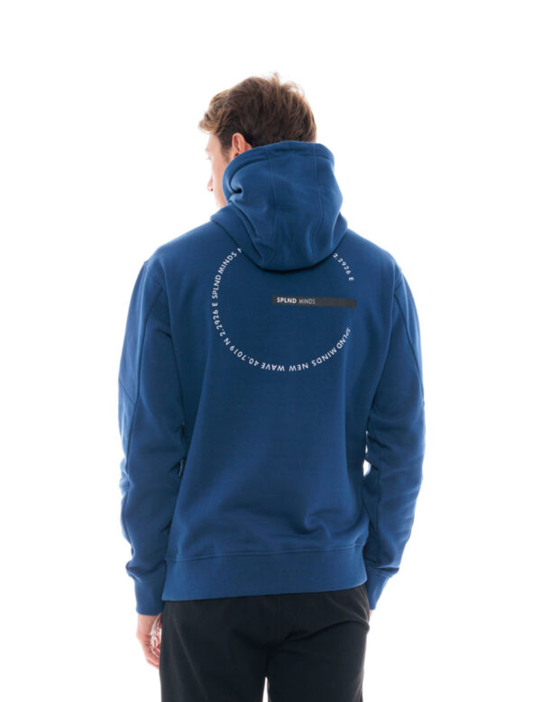 Splendid fashion ανδρική μπλούζα με ψηλό γιακά 48-206-053 INDIGO