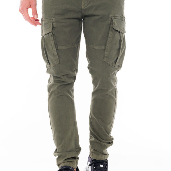 Biston fashion ανδρικό παντελόνι cargo 48-241-002 KHAKI
