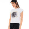 Biston fashion γυναικείο top 49-106-005 WHITE