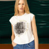 Biston fashion γυναικείο top 49-106-005 WHITE