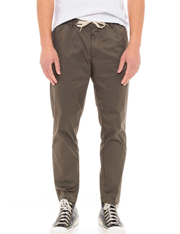 Biston fashion ανδρικό παντελόνι chinos 49-241-001 GREEN