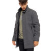 Splendid fashion ανδρικό demi παλτό με γιακά 50-201-104 DK GREY