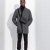 Splendid fashion ανδρικό demi παλτό με γιακά 50-201-104 DK GREY