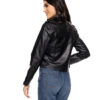 Splendid fashion γυναικείο perfeto από δερματίνη 51-101-011 BLACK