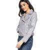 Splendid fashion γυναικείο perfeto από δερματίνη 51-101-011 GREY