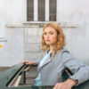 Splendid fashion γυναικείο perfeto από δερματίνη 51-101-011 GREY
