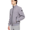 Biston fashion ανδρικό bomber πανωφόρι με γιακά 51-201-017 LT GREY